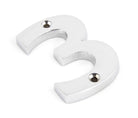From The Anvil's Polished Chrome Polished Chrome Numeral
