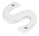 From The Anvil's Satin Chrome Satin Chrome Letter