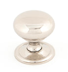 From The Anvil's Polished Nickel Mushroom Cabinet Knob