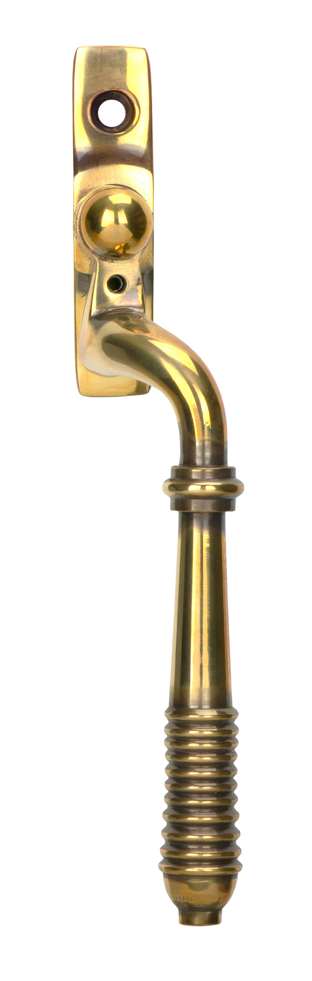 From The Anvil's Aged Brass Reeded Espag