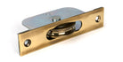 From The Anvil's Aged Brass Square Ended Sash Pulley 75kg