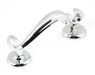 From The Anvil's Polished Chrome Doctor Door Knocker