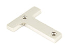 From The Anvil's Polished Nickel Polished Nickel Letter