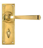 From The Anvil's Aged Brass Avon Lever Bathroom Set