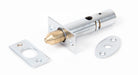 From The Anvil's Satin Chrome Security Door Bolt