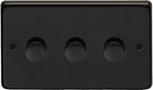 From The Anvil's Matt Black LED Dimmer Switch