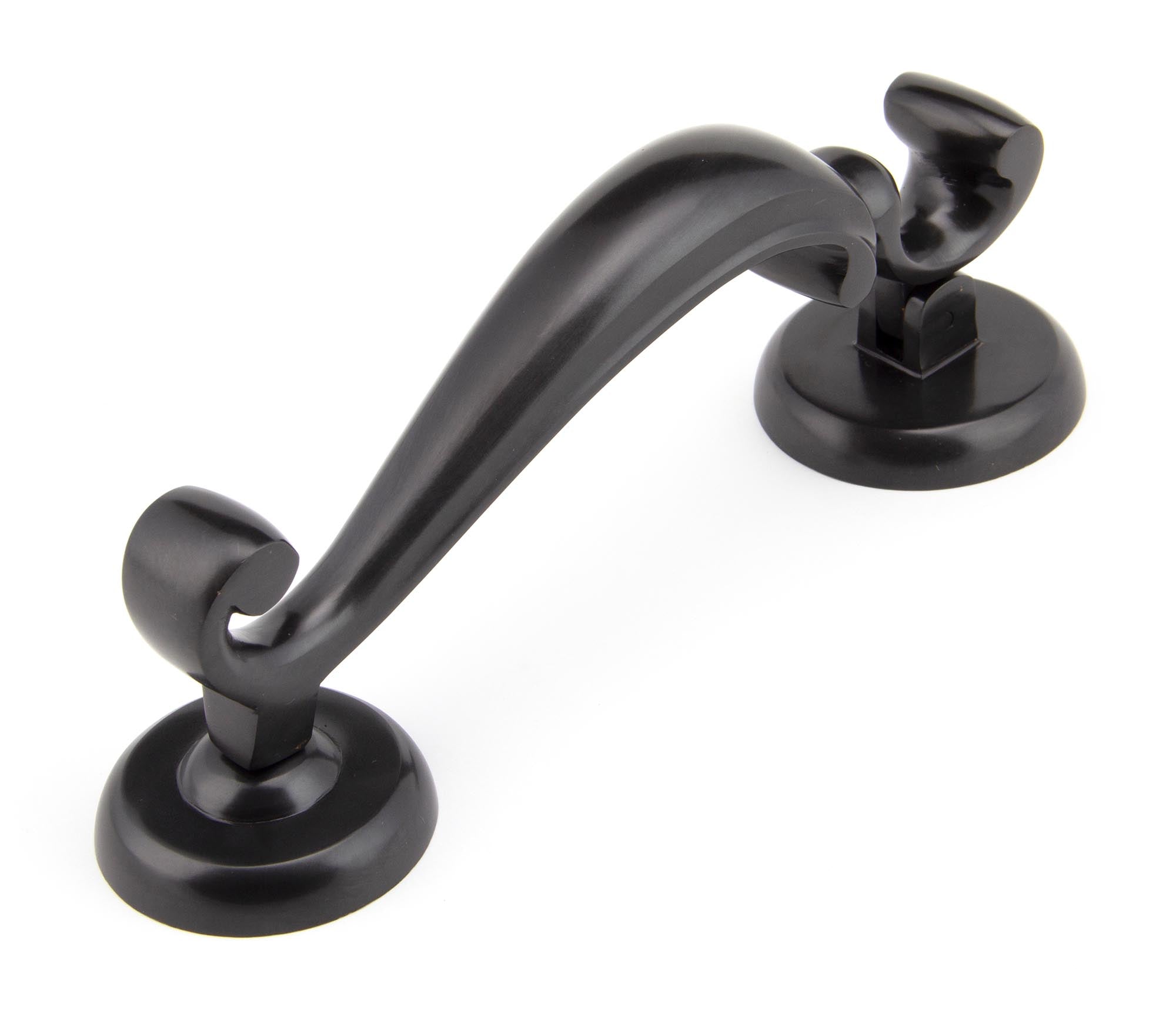 From The Anvil's Aged Bronze Doctor Door Knocker