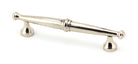 From The Anvil's Polished Nickel Regency Pull Handle