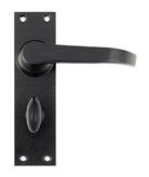 From The Anvil's Black Deluxe Lever Bathroom Set