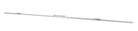 From The Anvil's BZP BZP Winkhaus 2.1m Square Ends Thunderbolt Espag Lock 45mm BS