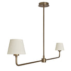 Brass pendant light