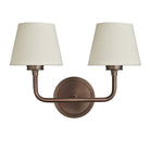 Bronze wall light