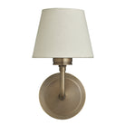 Brass wall light