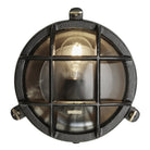 Image of Industville's Bulkhead Outdoor & Bathroom Round Wall Light 8"