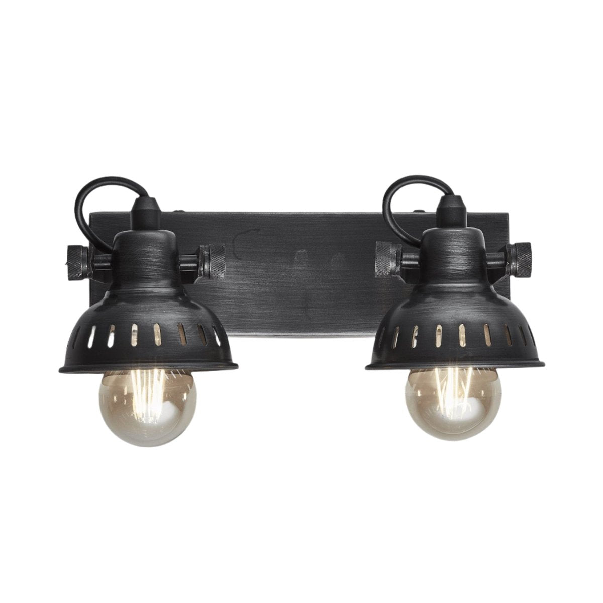 Image of Industville's Swivel Spotlight Wall Light Double