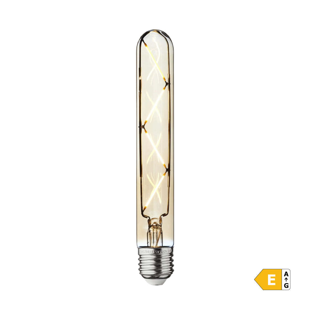 Image of Industville's LED Edison Old Filament Cylinder Dimmable Bulb T30