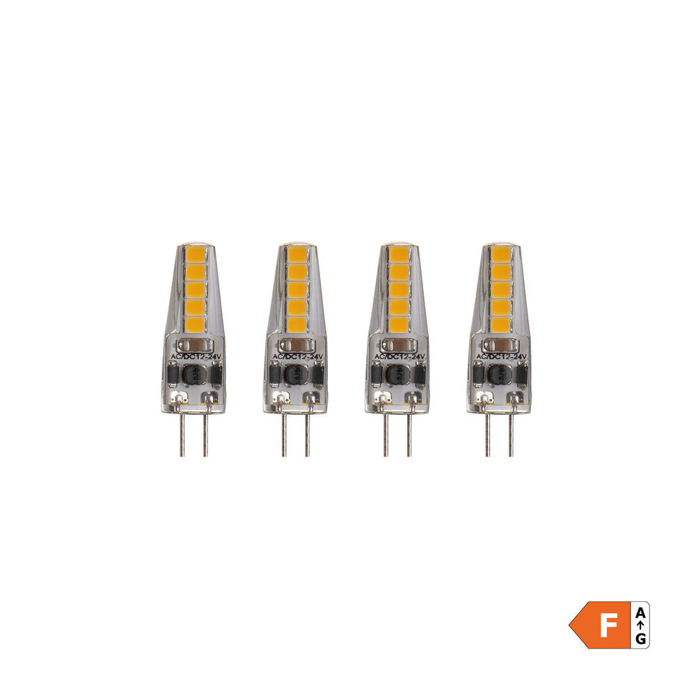 Image of Industville's LED Silicone Non Dimmable Bulb 2 Pin Capsule G4 (Pack of 4)