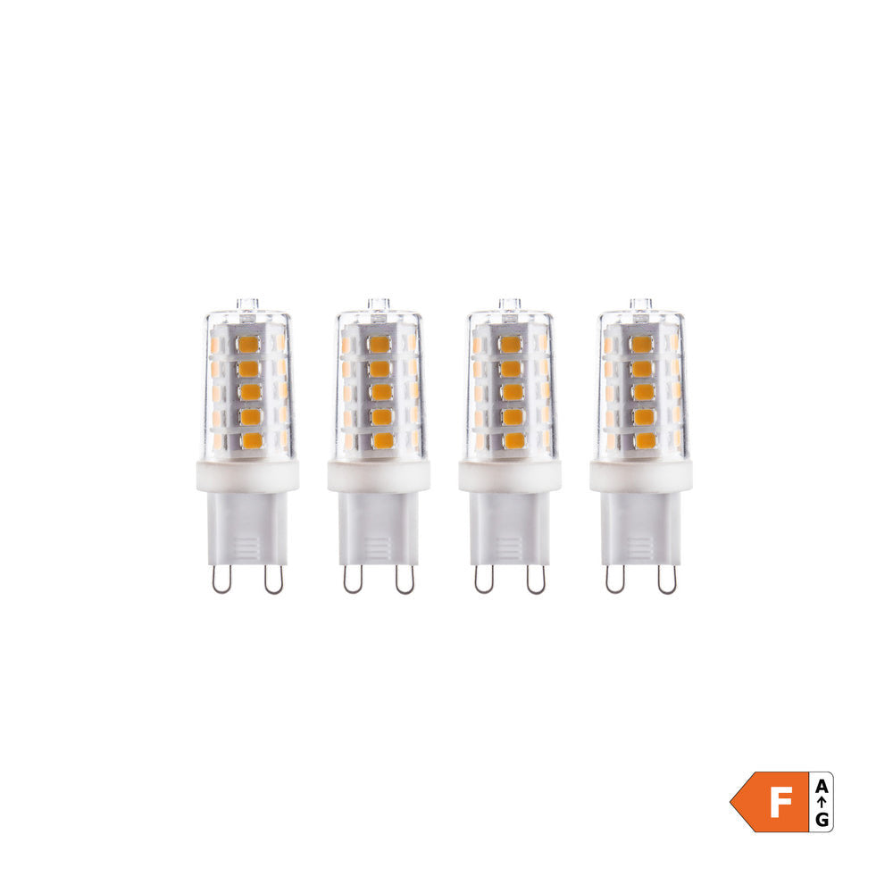 Image of Industville's LED Glass Dimmable Bulb 2 Pin Capsule G9 (Pack of 4)