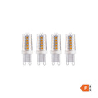 Image of Industville's LED Glass Dimmable Bulb 2 Pin Capsule G9 (Pack of 4)