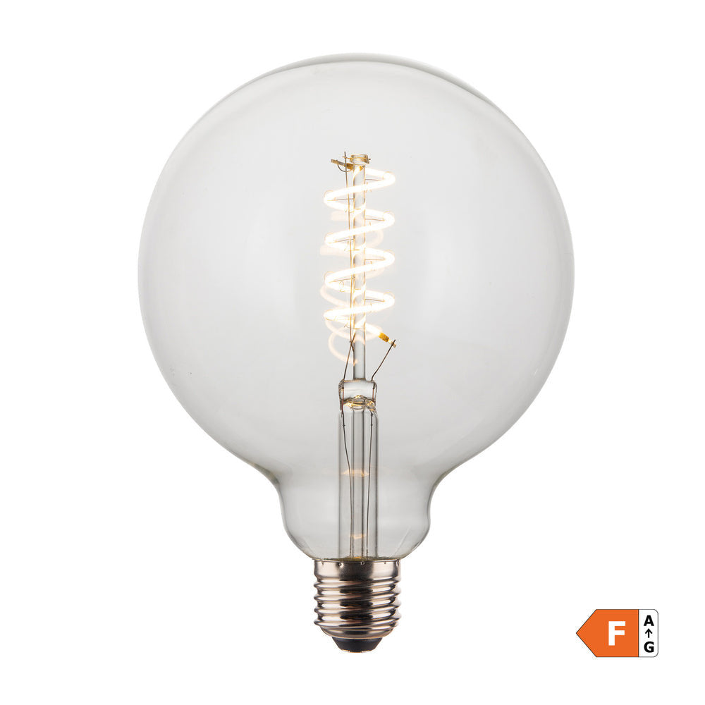 Image of Industville's LED Edison Dimmable Bulb G125 Spiral Filament Globe E27