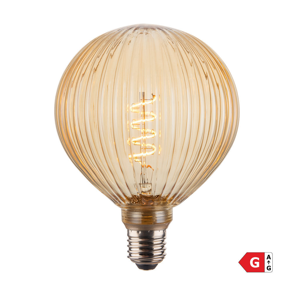 Image of Industville's LED Edison Dimmable Bulb G125 Spiral Filament Globe E27