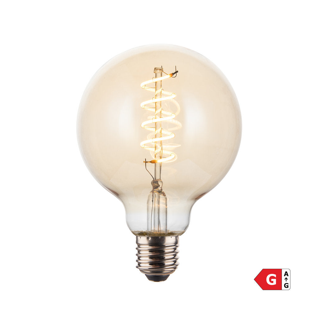 Image of Industville's LED Edison Dimmable Bulb G95 Small Globe E27
