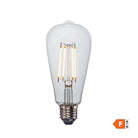 Image of Industville's LED Edison Dimmable Bulb ST64 Pear Globe E27
