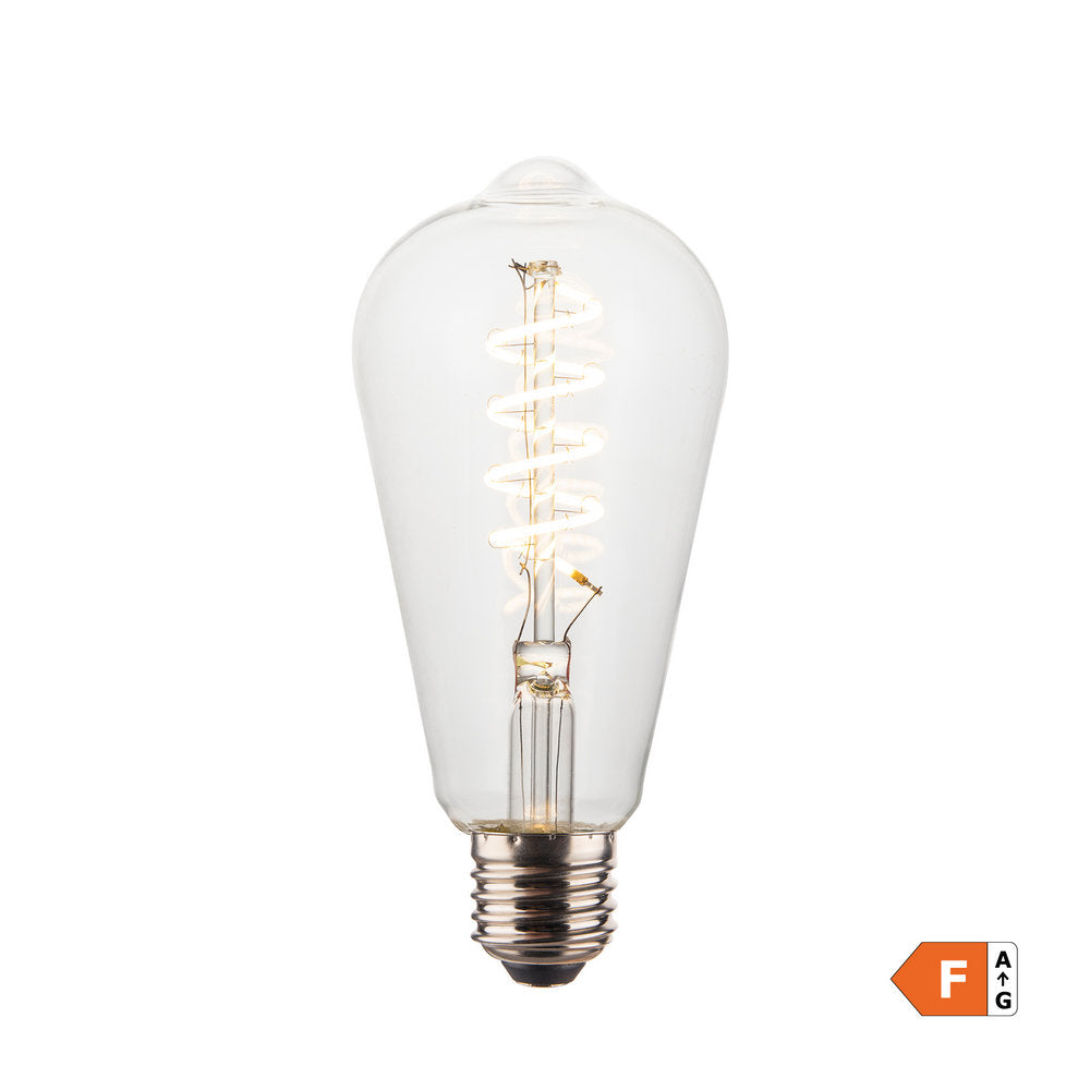 Image of Industville's LED Edison Dimmable Bulb ST64 Pear Globe E27
