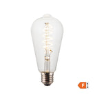 Image of Industville's LED Edison Dimmable Bulb ST64 Pear Globe E27