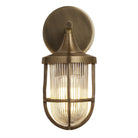 Image of Industville's Harbour Outdoor and Bathroom Wall Light Brass