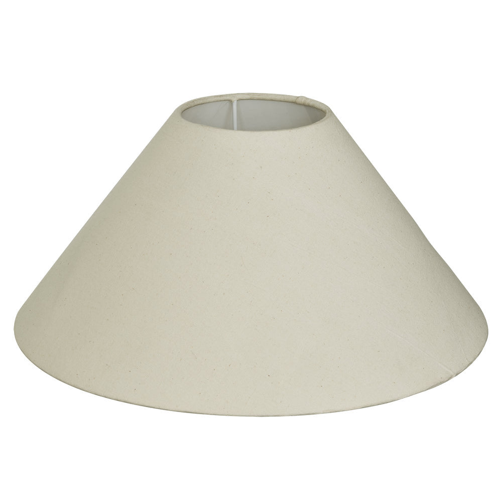 Image of Industville's Coolie Empire Light Natural Cotton Lampshade