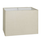 Image of Industville's Rounded Rectangle Light Natural Cotton Lampshade