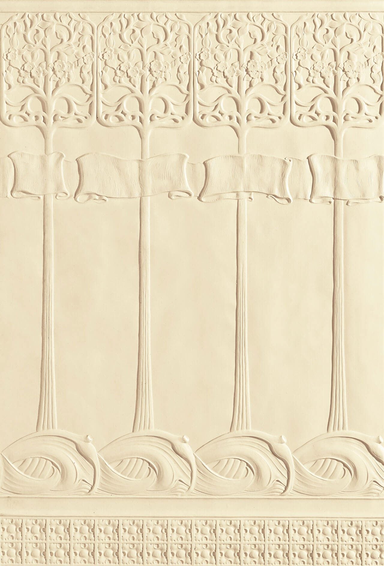 Lincrusta's Art Nouveau Dado Panels