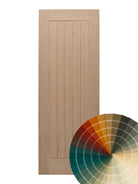 Hand Painted Cotswold Oak Door in a Bespoke Farrow & Ball Paint