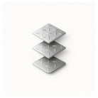 Non-Slip Plain Square Tiles in Slate