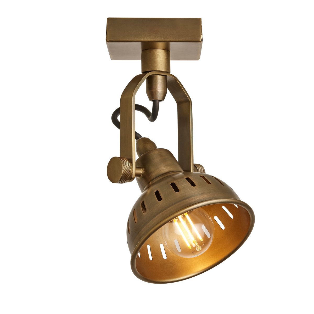 Image of Industville's Swivel Spotlight Wall Light Single