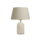 Image of Industville's Travertine Cone Table Lamp