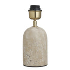 Image of Industville's Travertine Cone Table Lamp