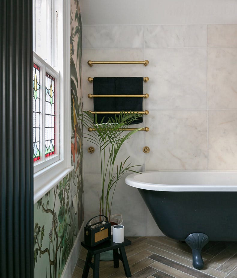 Ca'Pietra's Long Island Marble Honed Tiles