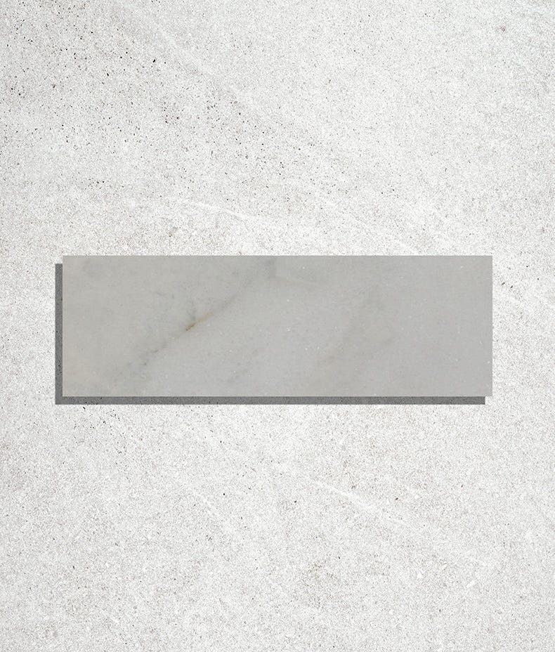 Ca'Pietra's Long Island Marble Honed Tiles
