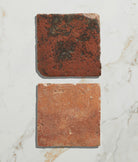 Ca'Pietra's Antique Burgundy Terracotta Reclaimed Tiles