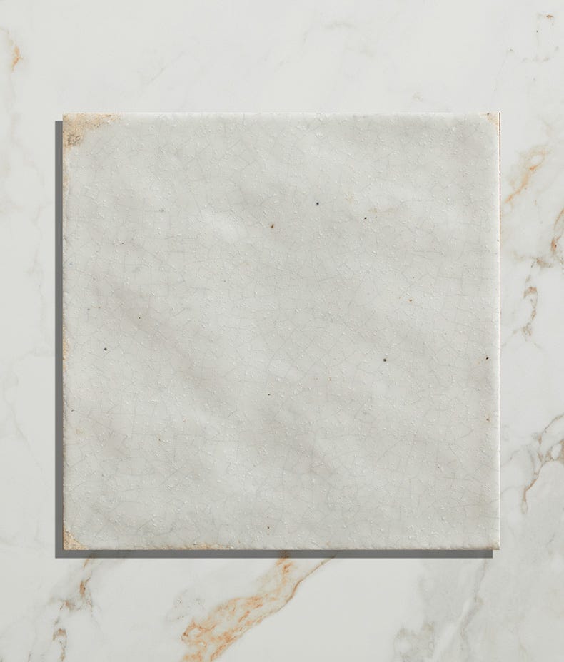 Ca'Pietra's Arte Italiano Blanco Porcelain Tiles
