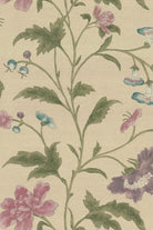 Little Greene's China Rose Wallpaper in Sage