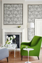 Little Greene's Gustav Wallpaper in Trophy
