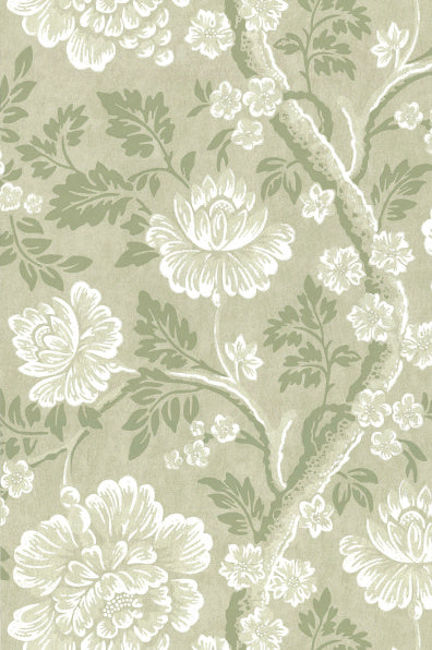 Little Greene's Gustav Wallpaper in Dalarna