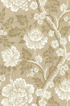 Little Greene's Gustav Wallpaper in Mudan