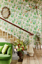 Little Greene's Paradise Wallpaper in Feather