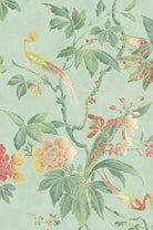 Little Greene's Paradise Wallpaper in Aquamarine