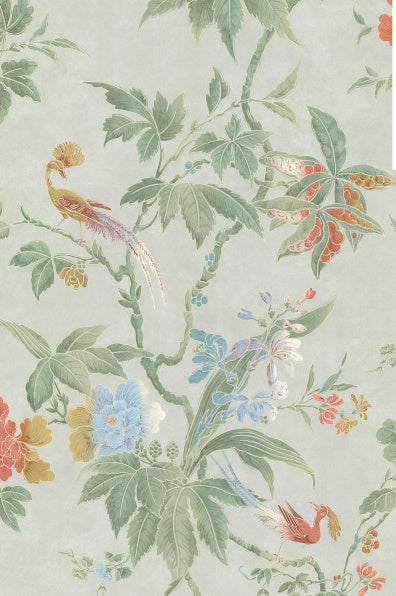 Little Greene's Paradise Wallpaper in Dusk