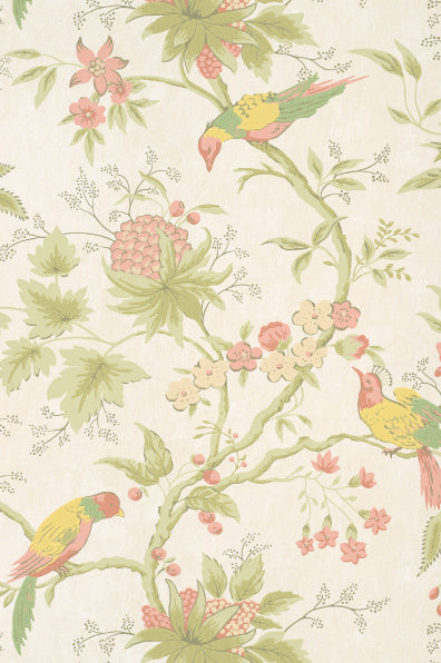 Little Greene's Brooke House Wallpaper in Cloth